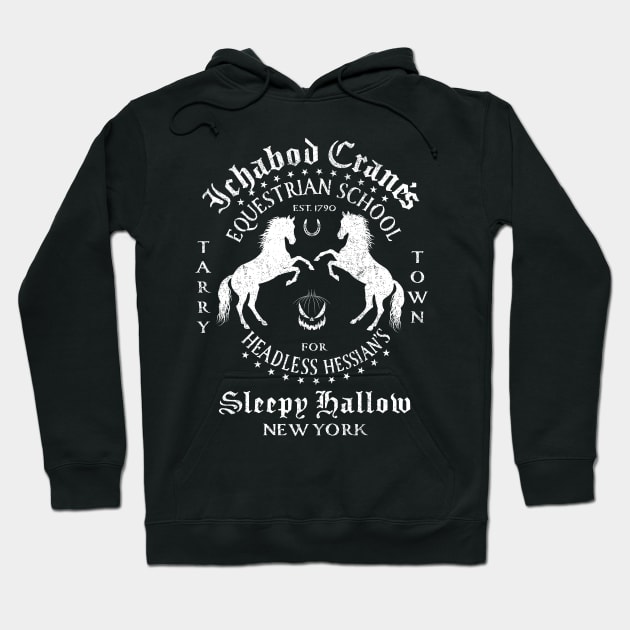 Headless Horseman Riding School Hoodie by Vector Deluxe